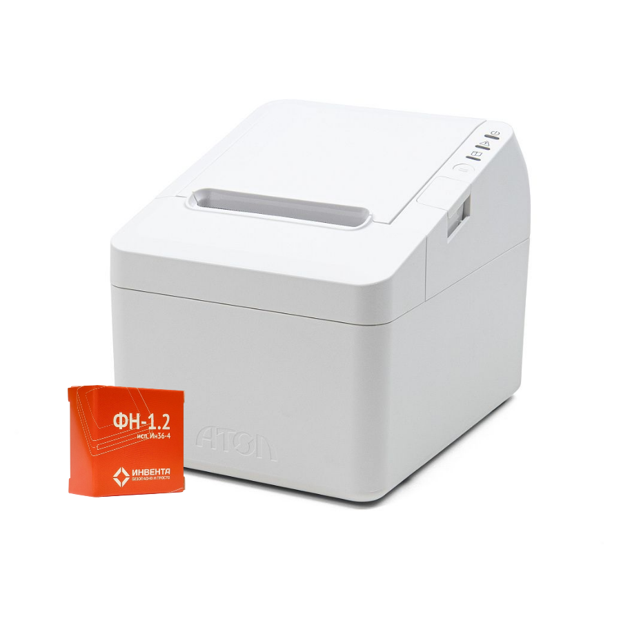 ККТ АТОЛ 27Ф. Белый. с ФН 1.2 36 мес. USB. RS-232. Ethernet. 5.0