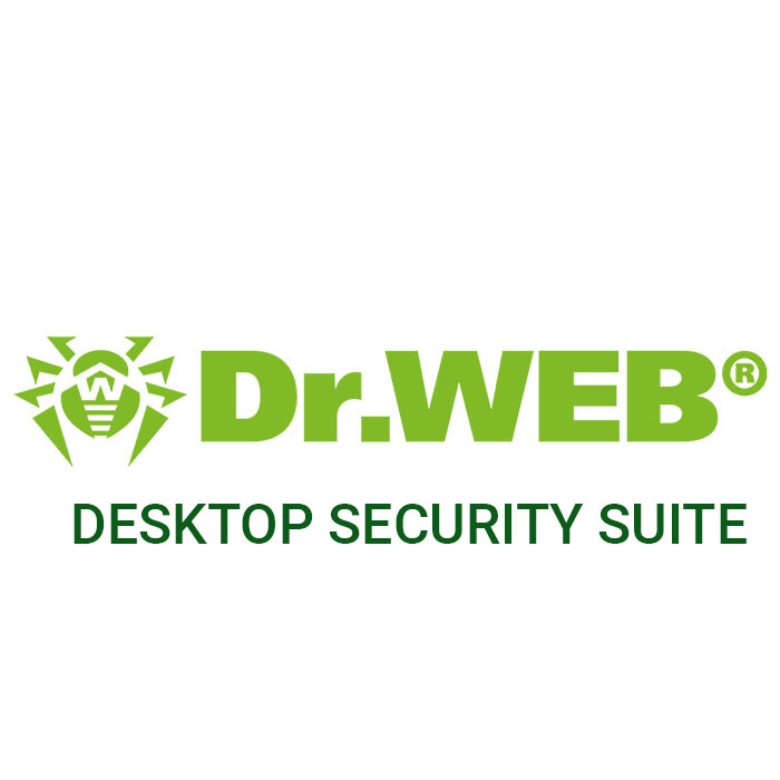Dr.Web® Desktop Security Suite Комплексная защита + Центр управления на 25ПК , на 1 год